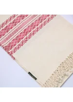 Cotton Lenbuang Stole (Pink) - Image 3