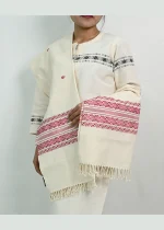 Cotton Lenbuang Stole (Pink)