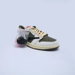 Air Jordan 1 Retro Low Travis Scott Olive Grees - Image 3