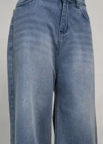 High Rise, Straight Legs Denim Jeans - Image 3