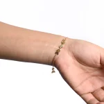 Anti-Tarnish Golden Leaf Bloom Bracelet - Image 3