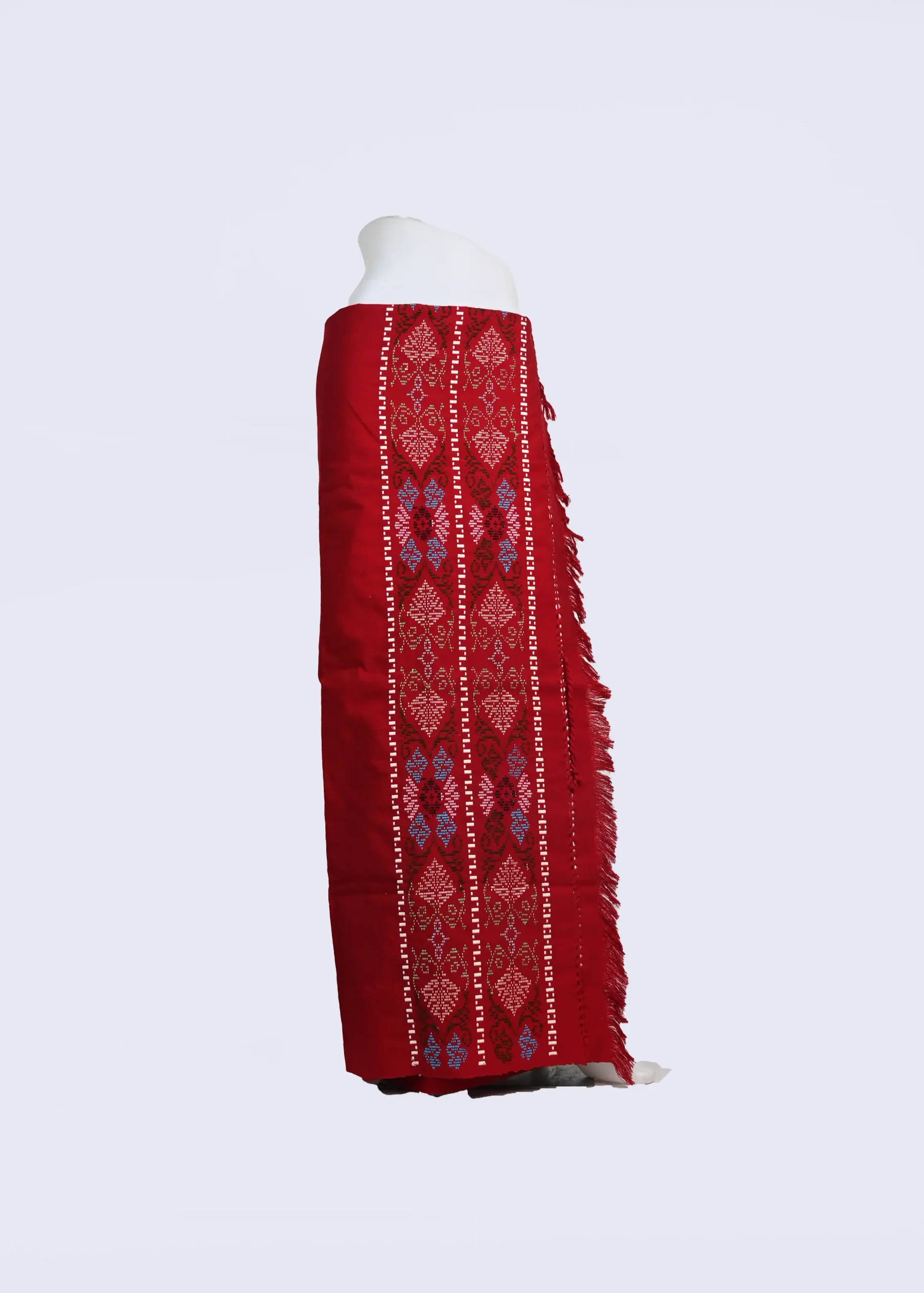 EXL_0474-new Mizo Puan Bih || Khawl Tah || Classic Red - Image 1