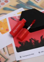 Velvet Kiss Mask-Friendly Lip Tint – Peach Tea #03 - Image 3
