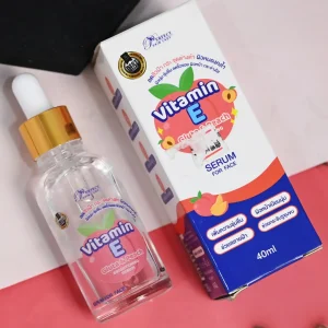 Vitamin E Gluta & Peach Brightening Serum for Face – 40ml