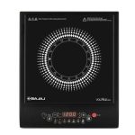 Bajaj 120TS 1200 Watts Tempered Glass Induction Cooktop With Tact Switch | Stove Comes With 7 Pre-Set Menus | Digital Led Display