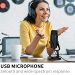 BOYA BY-PM500 USB Microphone Compatible with C-Type Smartphones, Computers with USB Port. for Youtubers, Music Creators, Podcasters - Image 2