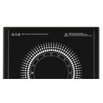 Bajaj 120TS 1200 Watts Tempered Glass Induction Cooktop With Tact Switch | Stove Comes With 7 Pre-Set Menus | Digital Led Display - Image 2
