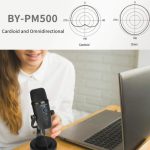 BOYA BY-PM500 USB Microphone Compatible with C-Type Smartphones, Computers with USB Port. for Youtubers, Music Creators, Podcasters - Image 3