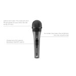 Sennheiser E825-S Handheld Cardiod Dynamic XLR Microphone With On/Off Switch - Image 4
