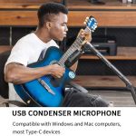 BOYA BY-PM500 USB Microphone Compatible with C-Type Smartphones, Computers with USB Port. for Youtubers, Music Creators, Podcasters - Image 5