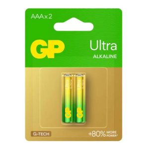 GP Ultra Alkaline AAAx2 Batteries