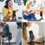 BOYA BY-PM500 USB Microphone Compatible with C-Type Smartphones, Computers with USB Port. for Youtubers, Music Creators, Podcasters - Image 7