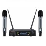 THE L.T TUNES Studiomaster XR-50® HH Dual Wireless UHF Microphone Set – Two Handheld Microphones with Receiver for Singing, Speeches & Presentations - Image 6
